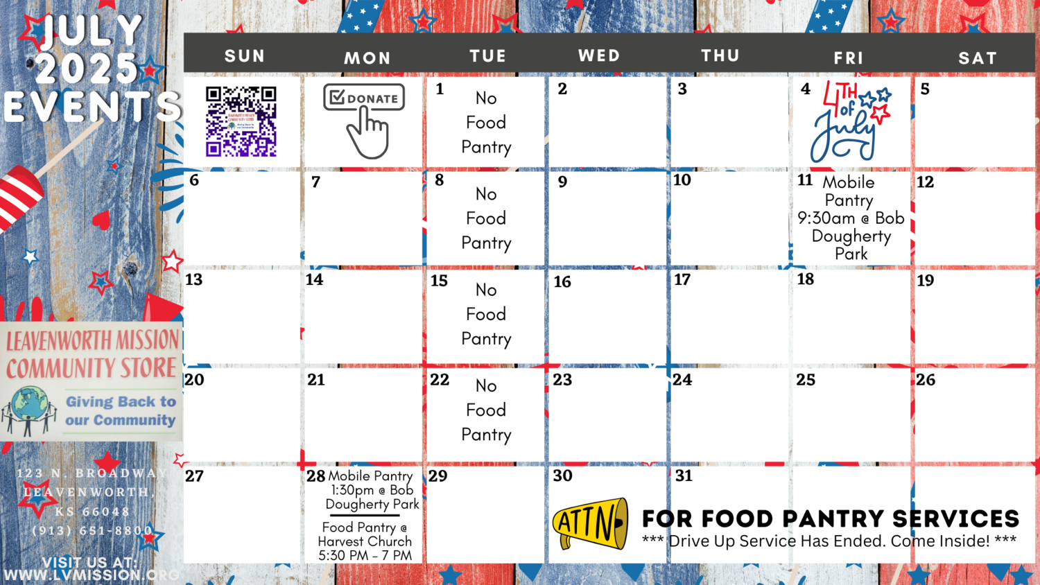 June Calendar