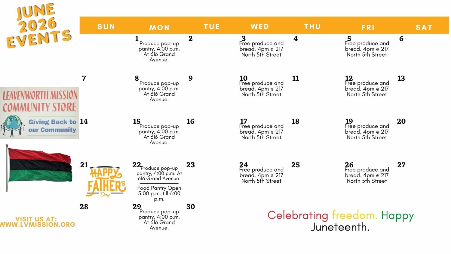June Calendar June Calendar
